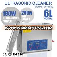 Ultrasonic Cleaner 6L Heated Ultrasonic Cleaner with Digital Timer Jewelry Watch Glasses Cleaner Large Capacity